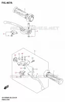 LEVA   MANOPOLA per Suzuki GSX-R 1000 2024