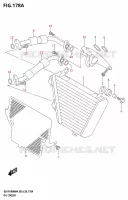 OIL COOLER per Suzuki GSX-R 1000 2024