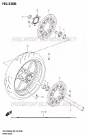 RUOTA ANTERIORE (GSX R1000RA) per Suzuki GSX-R 1000 2024
