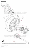 RUOTA POSTERIORE (GSX R1000RA) per Suzuki GSX-R 1000 2024