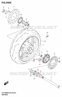 RUOTA POSTERIORE (GSX R1000RZA) per Suzuki GSX-R 1000 2024
