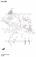 SERBATOIO DI CARBURANTE (GSX R1000A:E33) per Suzuki GSX-R 1000 2024