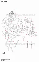 SERBATOIO DI CARBURANTE (GSX R1000RA:(E03,E28)) per Suzuki GSX-R 1000 2024