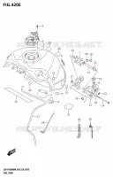 SERBATOIO DI CARBURANTE (GSX R1000RA:E33) per Suzuki GSX-R 1000 2024