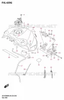SERBATOIO DI CARBURANTE (GSX R1000RZA:E33) per Suzuki GSX-R 1000 2024