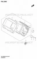TACHIMETRO (GSX R1000A:(E03,E33)) per Suzuki GSX-R 1000 2024