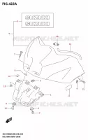 TAPPO DI SERBATOIO DI CARBURANTE ANTERIORE ((GSX R1000A,GSX R1000RA):(E03,E28)) per Suzuki GSX-R 1000 2024