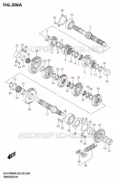 TRASMISSIONE per Suzuki GSX-R 1000 2024