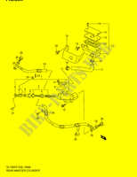 CILINDRO PRINCIPALE POSTERIORE (MODELLO K2/K3/K4) per Suzuki INTRUDER 1500 2014
