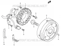 MAGNETE per Suzuki INTRUDER 1400 2006