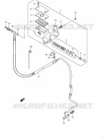 POMPA FRIZIONE (MODEL K5/K6/K7/K8) per Suzuki INTRUDER 1400 2006