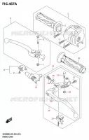 LEVA   MANOPOLA per Suzuki GSX 800 2025