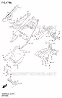 PARAFANGO POSTERIORE per Suzuki GSX 800 2025