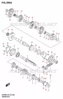 TRASMISSIONE per Suzuki GSX 800 2025