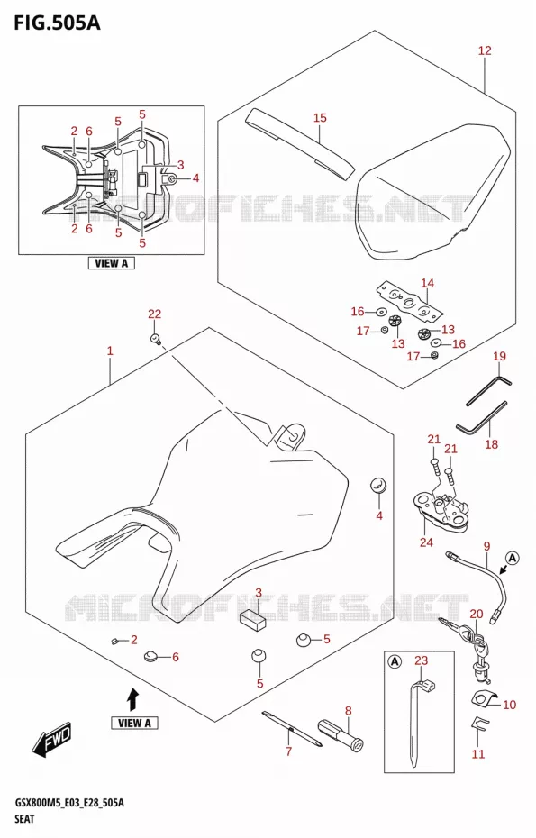 SELLINO Suzuki MOTO 800 GSX 2025  GSX800RQM5 E28 2025 M5 (E28)