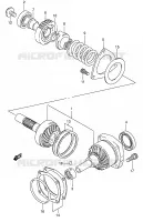 CAMBIO SECONDA TRASMISSIONE per Suzuki INTRUDER 1400 2006