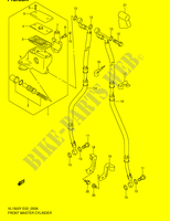 CILINDRO PRINCIPALE FRENO ANTERIORE (MODELLO K2/K3/K4) per Suzuki INTRUDER 1500 2001