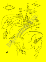 COPERTURA LATERALE (MODELLO W) per Suzuki INTRUDER 1500 2000