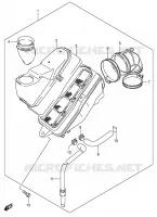 FILTRO ARIA (FRONT) per Suzuki INTRUDER 1400 2006