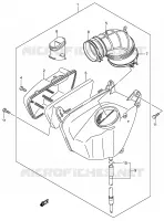 FILTRO ARIA (REAR) per Suzuki INTRUDER 1400 2006