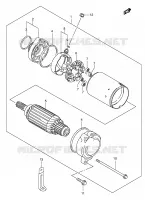 MOTORINO D'AVVIAMENTO per Suzuki INTRUDER 1400 2006