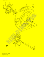 RUOTA ANTERIORE (MODELLO K2/K3/K4) per Suzuki INTRUDER 1500 2014