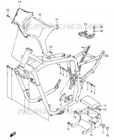 TELAIO (MODELLO K4) per Suzuki INTRUDER 1400 2006