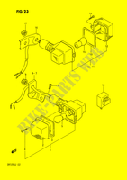 INDICATORE (E1, E24, E4 ~F.NO.106478) per Suzuki DR 125 1988