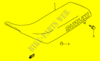 SEDILE per Suzuki DS 80 2000