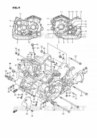BASAMENTO per Suzuki INTRUDER 1400 1987