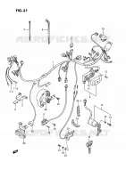 CAVI (MODELLO H/J/K/L/M/N/P/R) per Suzuki INTRUDER 1400 1987