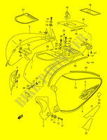 COPERTURA LATERALE (MODELLO Y) per Suzuki INTRUDER 1500 2002