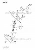 SCATOLA STERZO per Suzuki MARAUDER 800 2009