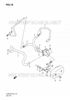 SISTEMA DI EVAP CARBURANTE (MODEL K5/K6/K7/K8) per Suzuki MARAUDER 800 2009