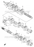 TRASMISSIONE per Suzuki INTRUDER 1400 2006