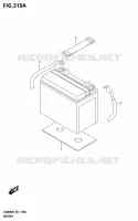 BATTERIA per Suzuki V-STROM 800 2025