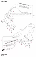 CARENATURA POSTERIORE per Suzuki V-STROM 800 2025