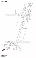 COLONNA DELLO STERZO per Suzuki V-STROM 800 2025