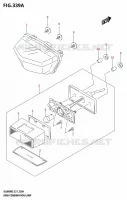 FANALE POSTERIORE per Suzuki V-STROM 800 2025