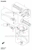 LEVA   MANOPOLA per Suzuki V-STROM 800 2025