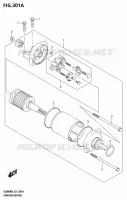 MOTORINO DI AVVIAMENTO per Suzuki V-STROM 800 2025