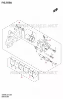 PINZA POSTERIORE per Suzuki V-STROM 800 2025