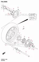 RUOTA POSTERIORE per Suzuki V-STROM 800 2025