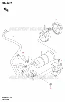 SISTEMA DI EVAP CARBURANTE per Suzuki V-STROM 800 2025