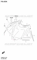 TAPPO DI SERBATOIO DI CARBURANTE per Suzuki V-STROM 800 2025