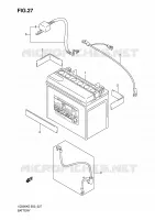 BATTERIA per Suzuki MARAUDER 800 2009