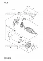 MOTORINO D'AVVIAMENTO per Suzuki MARAUDER 800 2009