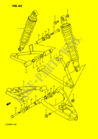 BRACCIO OSCILLANTE (MODELLO H/J/K/L/M) per Suzuki QUADRACER 250 1990