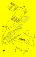  PARAFANGO ANTERIORE (MODELLO K2/K3/K4) per Suzuki QUADSPORT 80 2002