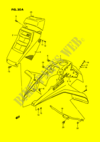  PARAFANGO ANTERIORE (MODELLO M) per Suzuki QUADRACER 250 1991